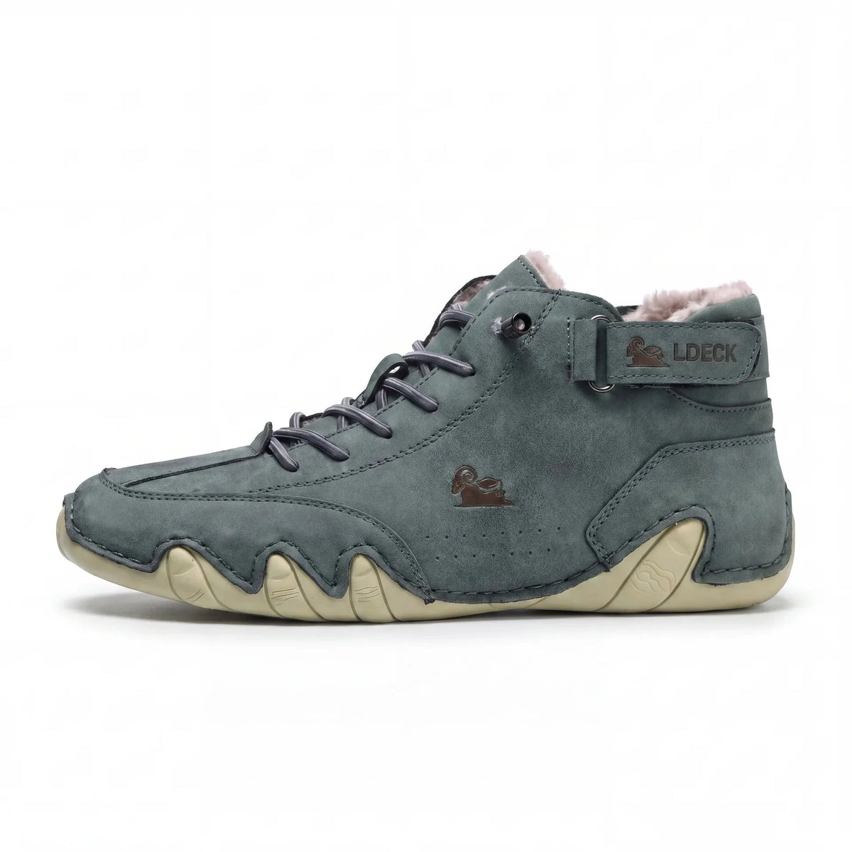 Chaussures Orthopédiques d'Hiver Doublure en Fourrure Imperméables Antidérapantes